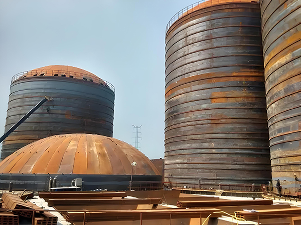 溧水焦粉钢板仓